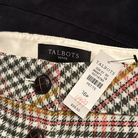 Talbots wool blend skirt - Picture 3 of 4